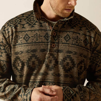Ariat Mens Caldwell 1/4 Button Sweater