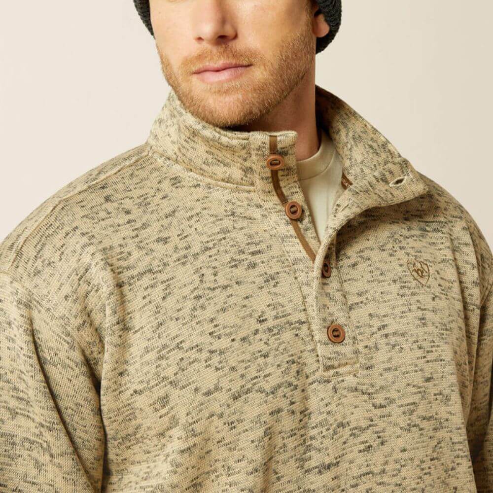 Ariat Mens Caldwell 1/4 Button Sweater