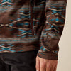 Ariat Mens Caldwell Logo 1/4 Zip Sweater