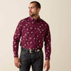 Ariat Mens Canaan Classic Fit Shirt Grape Vine - 10079610