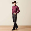 Ariat Mens Canaan Classic Fit Shirt Grape Vine - 10079610