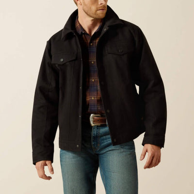 Ariat Mens Canvas Rancher Jacket Black - 10062438