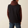 Ariat Mens Canvas Rancher Vest Black - 10062436