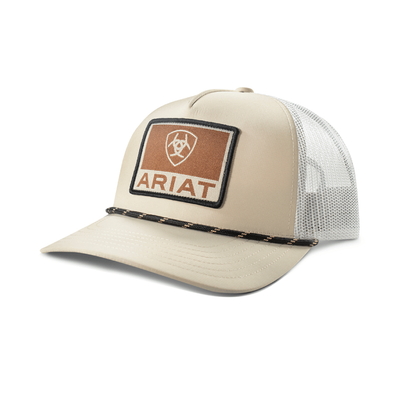 Ariat Mens Logo Patch Cap Tan
