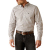 Ariat Mens Cario Grey Blue Shirt