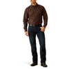 Ariat Mens Chance Brown Shirt