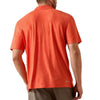 Ariat Mens Charge 2.0 Polo Shirt Paprika Red - 10071557