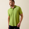 Ariat Mens Charge Polo Shirt Heather Green - 10071489
