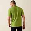 Ariat Mens Charge Polo Shirt Heather Green - 10071489