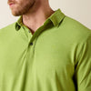 Ariat Mens Charge Polo Shirt Heather Green - 10071489