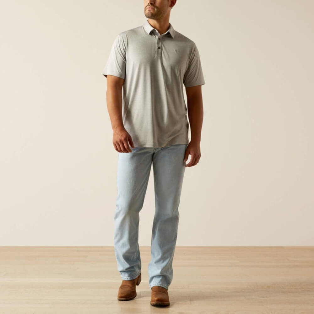Ariat Mens Charger 2.0 Fitted Polo Shirt