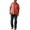 Ariat Mens Charger 2.0 Polo Shirt Chrysanthemum - 10058791