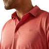 Ariat Mens Charger 2.0 Polo Shirt Chrysanthemum - 10058791