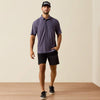 Ariat Mens Charger 2.0 Polo Shirt Night Shadow - 10071555