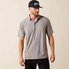 Ariat Mens Charger 2.0 Polo Shirt Sky Rocket - 10073474