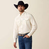 Ariat Mens Chester Classic Fit Snap Shirt Arctic Wolf - 10079544