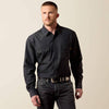 Ariat Mens Classic Fit Sawtooth Denim Shirt Carl - 10079097