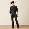 Ariat Mens Classic Fit Sawtooth Denim Shirt Carl - 10079097