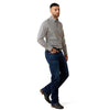 Ariat Mens Cliff Multi Geometric Shirt White - 10079413