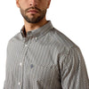 Ariat Mens Cliff Multi Geometric Shirt White - 10079413