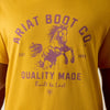 Ariat Mens College Bronc Classic Fit T-Shirt Chai Tea - 10071157