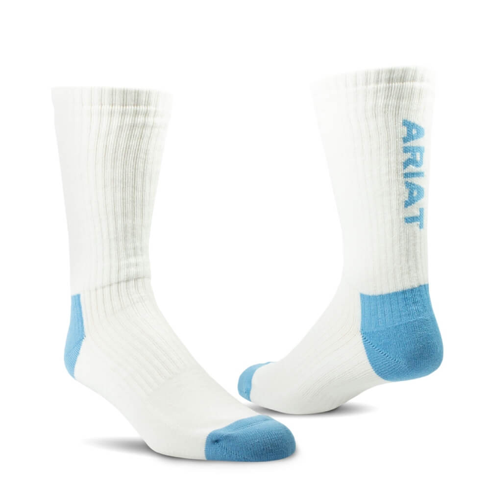 Ariat Mens Cotton Crew Socks - AR2239