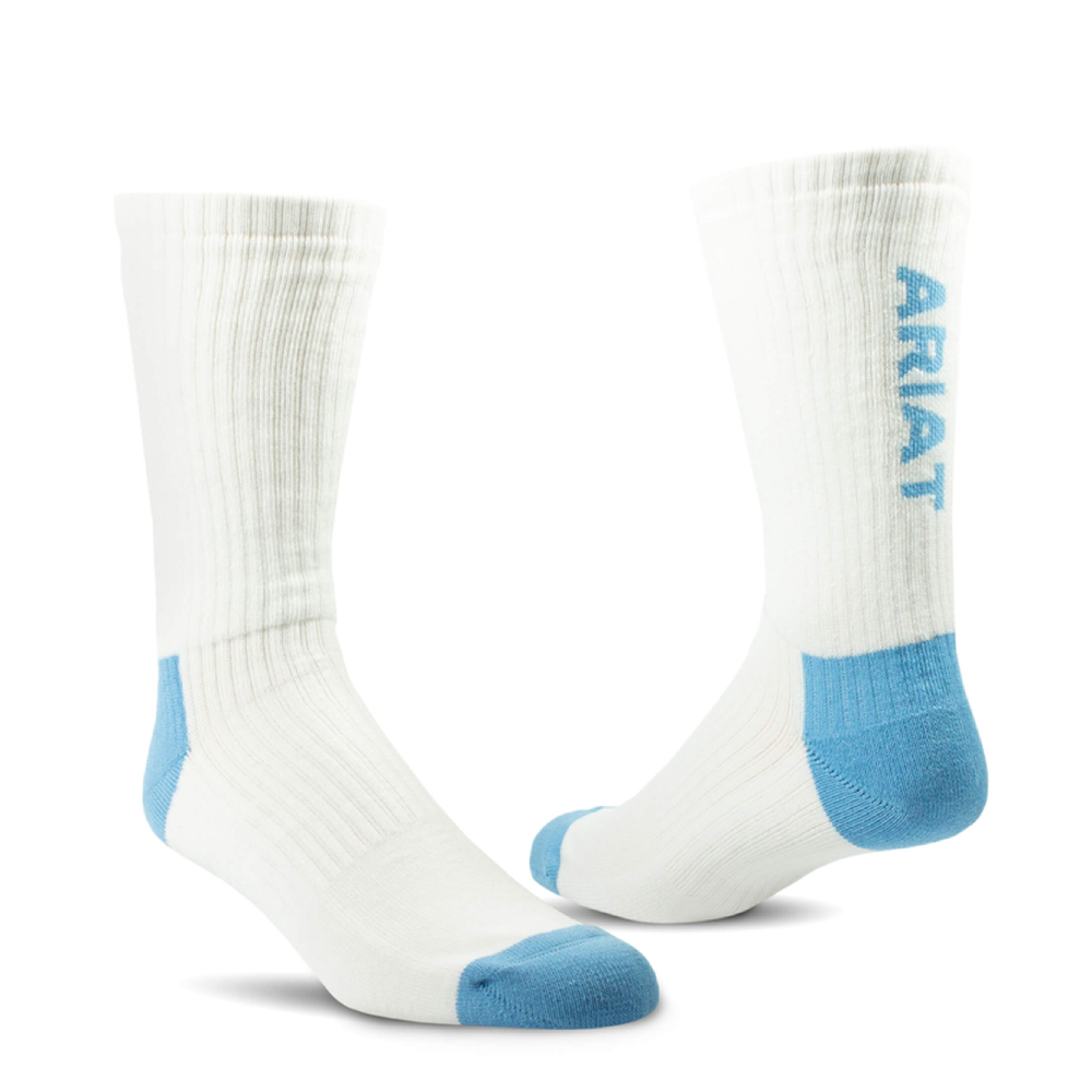 Ariat Mens Cotton Crew Socks - AR2239