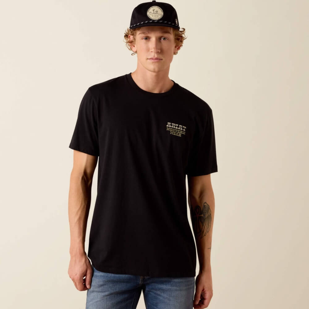 Ariat Mens Country and Western Lockup T-Shirt