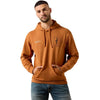 Ariat Mens Cowboy Tough Adobe Hoodie Adobe Orange - 10079567