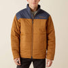 Ariat Mens Crius Insulated Jacket Blue Night/Almond Khaki - 10062548