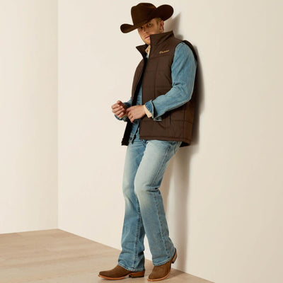 Ariat Mens Crius Insulated Vest Brown - 10062603