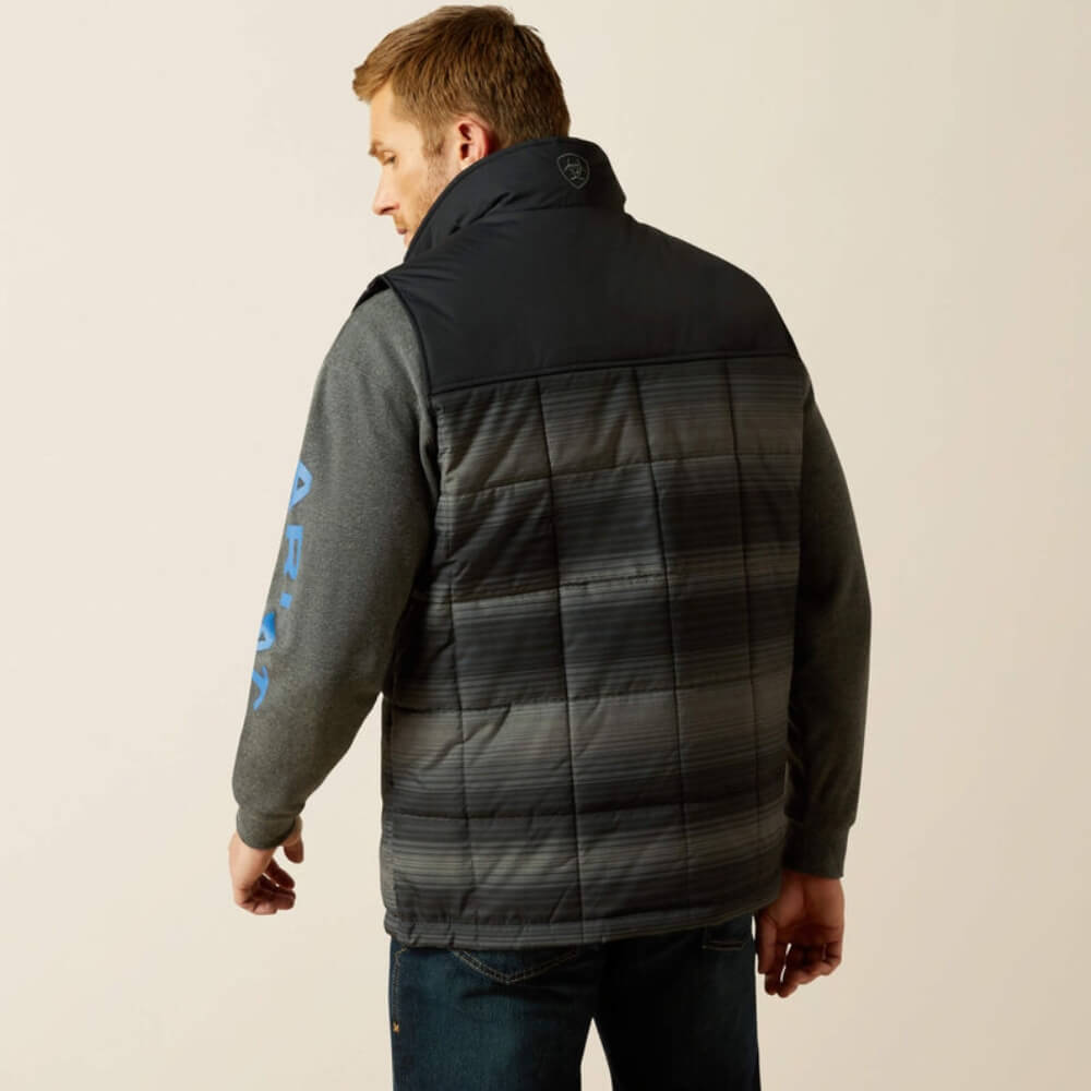 Ariat Mens Crius Insulated Vest Serape Black - 10062899
