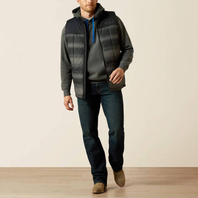 Ariat Mens Crius Insulated Vest Serape Black - 10062899