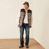 Ariat Mens Crius Insulated Vest Tonal Southwest/Silver Mink Heather - 10079386