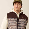 Ariat Mens Crius Insulated Vest Tonal Southwest/Silver Mink Heather - 10079386