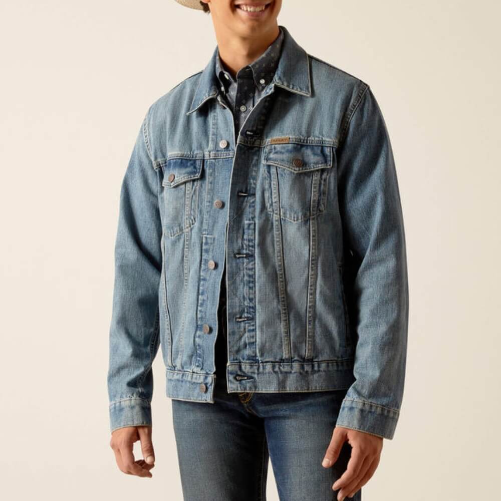 Ariat Mens Denim Trucker Jacket