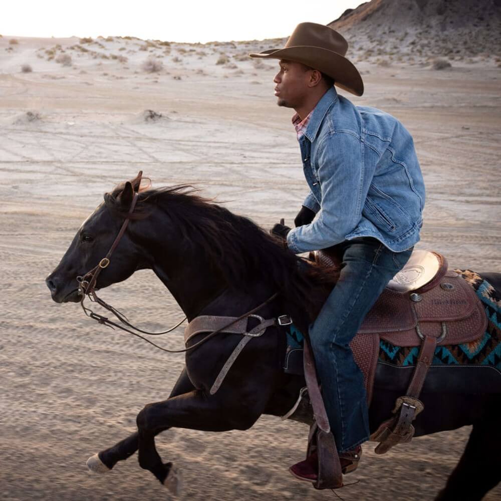 Ariat Mens Denim Trucker Jacket