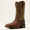 Ariat Mens Driggs Wide Square Toe Cowboy Boots Toffee Crunch/Brown Bomber - 10080538