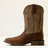 Ariat Mens Driggs Wide Square Toe Cowboy Boots Toffee Crunch/Brown Bomber - 10080538