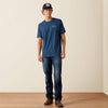 Ariat Mens Drop Down Eagle Classic Fit T-Shirt Key Largo - 10073417