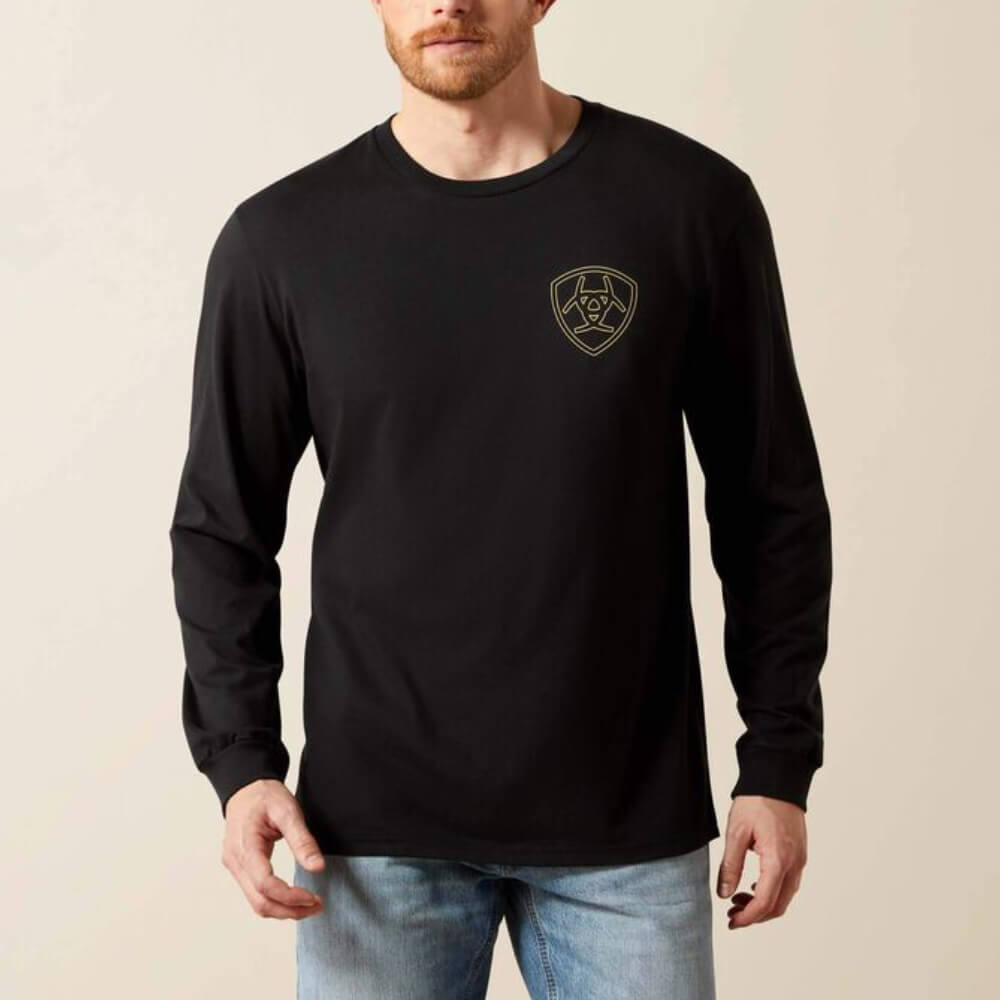 Ariat Mens Easy Rider T-Shirt Black - 10065891