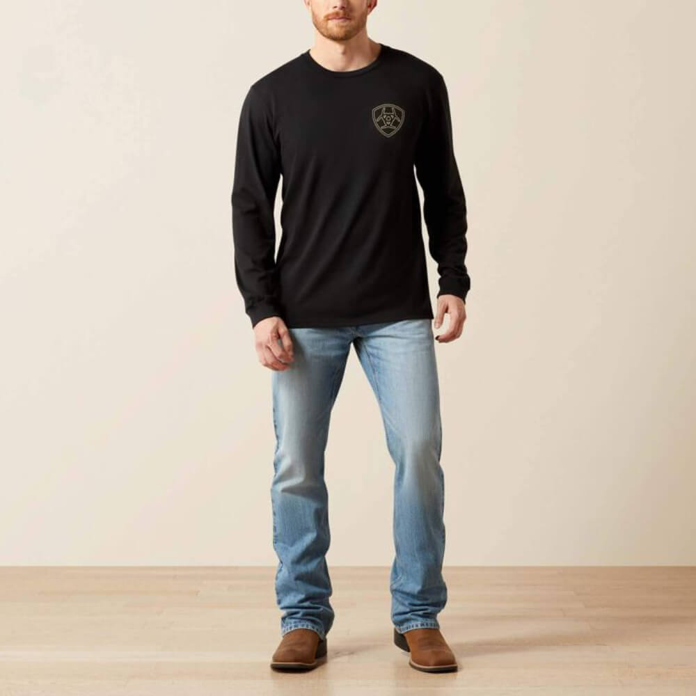 Ariat Mens Easy Rider T-Shirt Black - 10065891