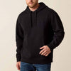 Ariat Mens Embossed Logo Hoodie Black - 10073716