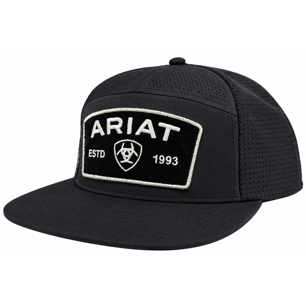 Ariat Mens Embroidered Logo Cap Black - A300098801