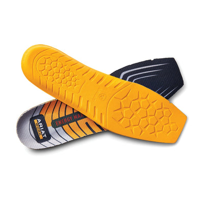 Ariat Mens Energy Max Wide Square Toe Work Insoles - A10032203