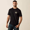 Ariat Mens Euromount Patriot T-Shirt Black - 10079498