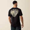 Ariat Mens Euromount Patriot T-Shirt Black - 10079498