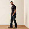 Ariat Mens Euromount Patriot T-Shirt Black - 10079498
