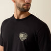 Ariat Mens Euromount Patriot T-Shirt Black - 10079498