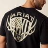Ariat Mens Euromount Patriot T-Shirt Black - 10079498